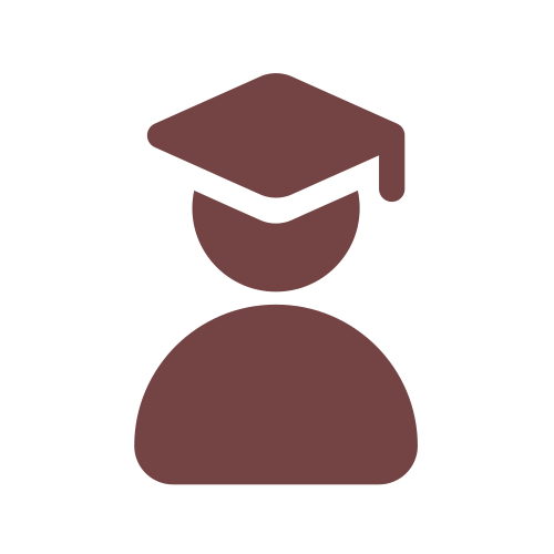 Ícone de chapéu de formatura